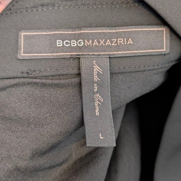 BCBGMaxazria Black Remmie Cut-Out Halter Top - Picture 8 of 10